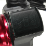 Key Indicator Twist Universal Voltage Display Throttle Kit Handlebar Grip Lock Motorcycle Digital -acid/Lithium Battey