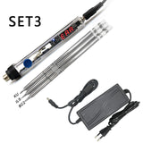 T12 Electric Soldering Iron DC 12-24V 72W Digital Display Adjustable Temperature Soldering Station DIY Handle Kit Welding Tools