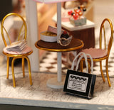 DIY Doll House Miniature Dollhouse With Furnitures Wooden House Miniaturas Toys For Children New Year Christmas Gift C&M