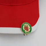 6 Pcs/Set Golf Ball Marker Hat Clip Magnetic Golf Hat Clip Removable Metal Golf Cap Clips Mark Ball Position Golf Accessories