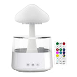 Mushroom Rain Air Humidifier Electric Aroma Diffuser Rain Cloud Smell Distributor Relax Calming Water Drops Sounds Night Lights