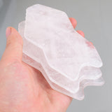Natural White Crystal Guache Stone Facial Eye SPA Scraper Body Acupuncture Scraping Massage Physical Therapy Health Care Tool