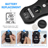 BTMETER-877 Digital Wind Speed Meter, Handheld Anemometer with LED Back-Light for Wind Speed / Wind Temperature/ Wind Humidity