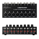 Mini Stereo 8 Ways Non Source Sound Mixture/Needn't Power Supply, Stereophonic Audio Frequency Sound Mixture