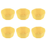 6pcs Modern Indoor Plants Balcony Gifts Flower Pot Bonsai Tabletop Round Garden Thickened Nordic Style Office With Drainage Hole