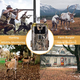 HC900M20MP Hunting Cameras 1080P Tracking Wildlife Trail Camera Photo Traps Night-Vision Hunting Cameras Waterproof IP65