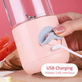 Portable Electric Orange Juicers Blender Bottle Mixer Mug USB Rechargeable Small Fruit Blender Juicer Machine Exprimidor Limon