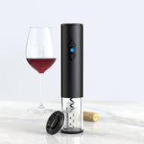 Electric Wine Opener for Automatic Electric Wine Bottle Corkscrew Opener with Foil Cutter for Wine Lover 2-in-1 Gift Set