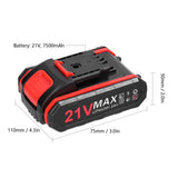 Large Capacity Replacement Rechargeable Easy  Installation Battery for Electric Drill Electric Chainsaw Electric Car Washer