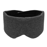Unisex Cotton Blackout Eye Mask Oversized Eyeshade Adjustable Sleeping Blindfold 68UD