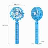 Handheld Fan 3 Speed Portable Clip on Stroller Fan Battery Operated Personal Desk Fan with Flexible Tripod