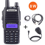 Baofeng UV-82 Walkie Talkie Real 8W Portable Radio Dual PTT Two-way Radio Vhf Uhf Amateur Radio Receiver UV82 Better than UV5R
