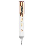 German Small White Spot Mole Pen Beauty Instrument Pen Miniature Spot Scanning Pen Tattoo Beauty Instrument Nine Gears With Blue