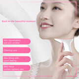Neck Beauty Device Removal Double Chin Therapy Facial Lifting Vibration Neck Massager Anti Wrinkles Massager Skin Tightening