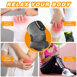 Heated Knee Massager Joint Brace Knee Support Vibration Massage for Shoulder Elbows Knee Sport injury Pain Relief Massageador