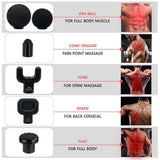 KLASVSA Massage Gun Deep Muscle Therapy Gun Exercising Muscle Pain Tissue Massager Slimming Relaxation Fitness body Massage Gun
