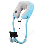 2 in 1 U-Shaped Pillow with Phone Holder Shoulder Cervical Massager