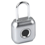 Pure Fingerprint Unlock Smart Fingerprint Door Lock Safe Padlock USB Charging Waterproof Keyless Lock