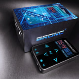 2020 New Original HUMMINGBIRD BRONC UPGRADE Touch Screen Intelligent Digital LED Makeup Dual Tattoo Power Supplies set
