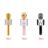 Portable Bluetooth Karaoke Singing Microphone Wireless Handheld Smartpnone Speaker Mic for Home KTV Outdoor Party