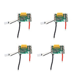 4Pcs PCB Circuit Module Board Parts,Li-Ion Protection For Makita Replacement Battery PCB Li-Ion 18V Battery PCB Chip