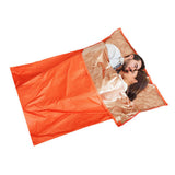 Camping Thermal Insulation Sleeping Bag On For Outdoor Hiking Camping Adventure Emergency Rescue Blanket Double Sleepy Bag Adult