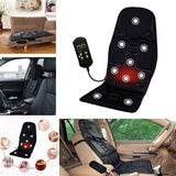 Massage Cushion Electric Massager Car Seat Vibrator Back Neck Massagem Cushion Heat Pad for Legs Waist Body Massage