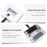 Lamp Skin UV Analyzer Wood Lamp Facial Skin Testing Examination Magnifying Analyzer Lamp Machine Skin UV Analyzer Wood Lamp SPA