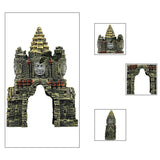 Home Aquarium Ornament Ancient Stone Buddha Resin Figurines Aquarium Ornament Fish Tank Aquarium Decoration Accessories