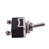 5pcs 12V Heavy Duty Toggle Flick Switch ON/OFF Car Dash Light Metal SPST 12 Volt