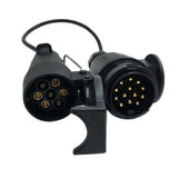 Adapter Connector Car Accessories Connector Plug 13 Pin to 7 Pin Trailer Light Extension Adaptor Socket Plug Caravan Towing