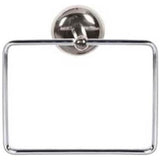 Square Towel Ring Towel Holder, Bathroom Kitchen Towel-Away Bracket for Luxury Bathroom Decoration Decorative towel Holder Shower The tool