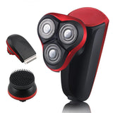 Electric Bald Head Shaver Razor 3D Beard Trimmer Man Grooming Kit Skull Clipper Self Balding Haircut Shaving Machine For Men Cut