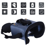 LS-008D 5.8G FPV Googles Vr Glasses 40CH with 2000MA Battery DVR Diversity For RC Model
