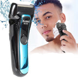 Kemei Electric Razor Men's Foil Shaver Electric Shavers with Beard Trimmer Cordless Rechargeable Mens Razor EU Plug