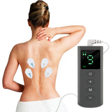 4 Modes Tens Machine 9 Intensity 4 Electrode Pads for Pain Relief EMS Muscle Stimulation Pulse Massage Tens Electroestimulador