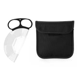 Camera Filter Photography Foreground Blur Film Photography Props Handheld Semicircle Glass Kaleidoscope Filter Camera