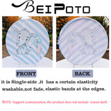 Football Club Round Background Circle Backdrop Photo Studio Banner Cylinder Covers Boy Birthday Party Props Photocall Soccer