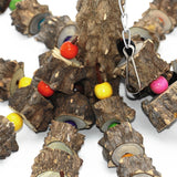 Bird Toys Natural Wood Large Parrot Toy Bird Toys Best for African Grey Macaws Cockatoos Parrot Birds and More
