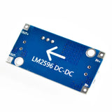 50pcs/lot LM2596S DC-DC step-down power supply module 3A adjustable step-down module LM2596 voltage regulator 24V 12V 5V 3V