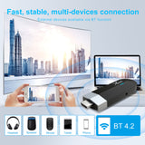 X98 S500 Android 11.0 Smart TV Stick UHD 4K Media Player Amlogic S905Y4 TV Dongle 4GB+32GB 2.4G/5G WiFi HDR10 H.265 VP9 Decoding