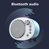 Retro Speaker Wireless Mini Portable Speaker Rechargeable FM Radio Stereo Surround Subwoofer Support TF Card