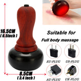 Hot Stone Electric Gua Sha Massager Natural Stone Needle GuaSha Scraping Back Neck Face Massage Relax Muscles Skin Lift Care Spa