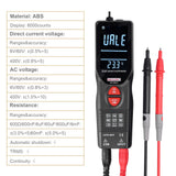 MY88C 6000 Counts VA LCD Handheld Intelligent Multimeter TRMS NCV Non-contact Measurement Voltage Detection Alarm