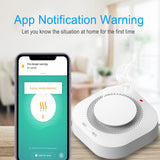 Tuya WiFi Smoke Alarm Fire Protection Smoke Detector Smokehouse Home Combination Fire Alarm Security System Firefighters