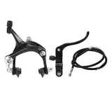 Front / Rear Fixie Bike Brake Kit Road Bike Cruiser Brake Set Bike Caliper Brake Kit Side Pull Brake Set bycicle parts