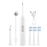 Electric Dental Scaler Sonic Vibration Teeth Cleaner Stains Tartar Remove Toothbrush High Frequency Teeth Whitening Oral Care