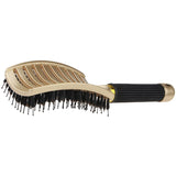 Boar Bristle Hair Brush-Curved And Vented Detangling Hair Brush For Women Long,Thick,Thin Curly Hair Vent Brush Gift Kit