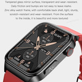 Smart Watch E500 Blood Glucose ECG High End Health Monitoring Blood Pressure Body Temperature Smartwatch Men Fitness Tracker