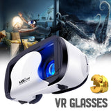 VRG Pro 3D Glasses VR Virtual Reality Helmet For Smartphone Eyeglasses VR Devices for Games for 5-7' Mobile Phone oculus quest